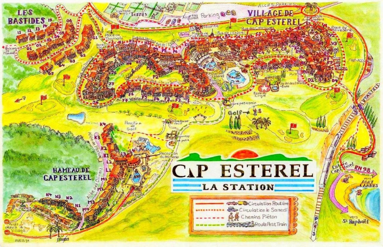 Huuummm C'Est La ! Beau T2 Cap Esterel Village Avec Clim ! Saint-Raphaël 외부 사진